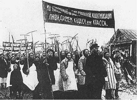 Контрольная работа: Поворот к сплошной коллективизации в СССР